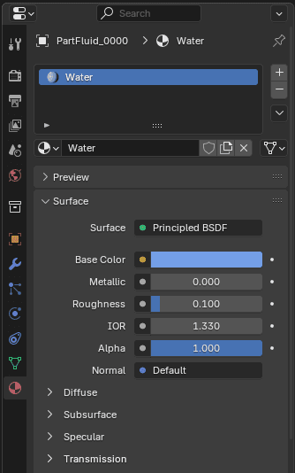 Creating the material