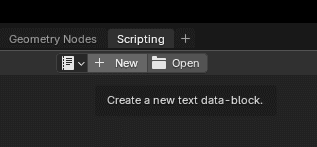 Create a blender script